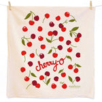 Cocktail Hour, Olive Cherry Tea Towel