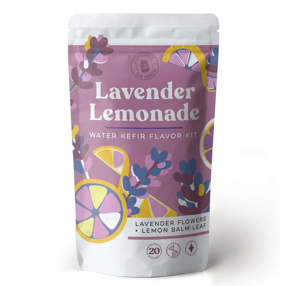 Sparkling Lavender Lemonade Water Kefir Flavor Kit