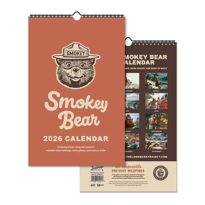 2026 Smokey Bear Calendar