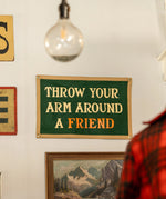 Throw Your Arm Around A Friend Camp Flag - Billy Strings x Oxford Pennant