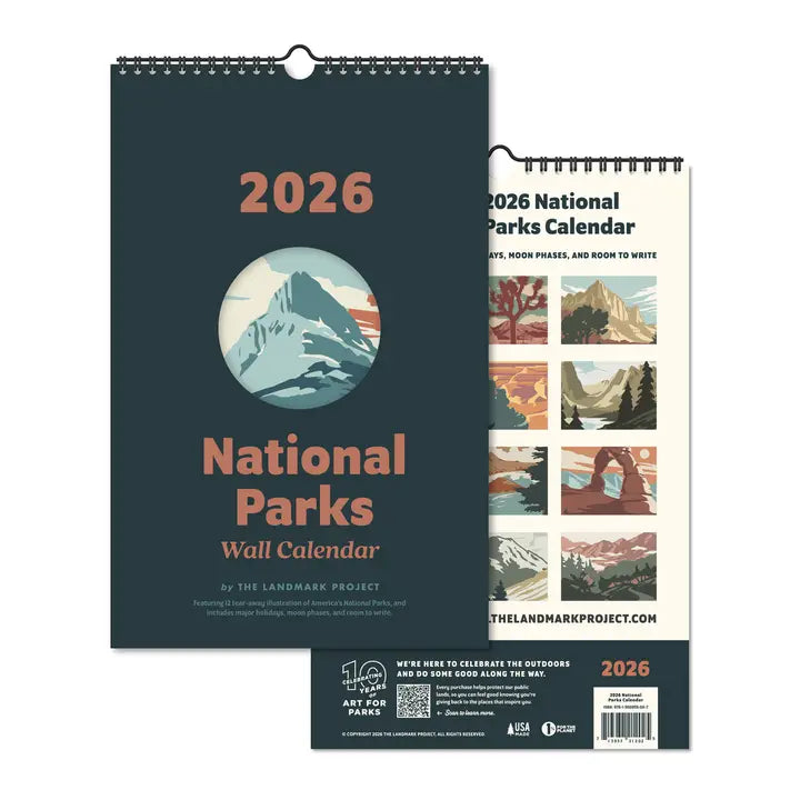 2026 National Parks Calendar